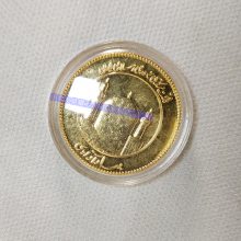 亚克力盒子包装 金 纯银纪念币 产品牌企业logo建筑风景纪念币 伟人头像纪念币定制做
