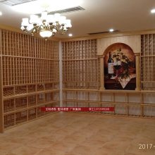 格瑞鑫 遵义白酒洋酒连锁酒架 别墅恒温整体酒窖 施工图纸