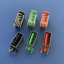 Aĸ 5P  USB 5P/90Ȳʽĸ 10.0mm ɫо ֱAF 5P