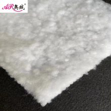 山东奥绒厂家定做纤维球制成絮片 超保暖球状棉絮片厂家
