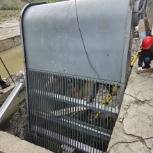 河道泵站 回转式机械格栅清污机 HQ型细格栅清污机