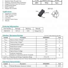 22¿ģʽMOSFET΢ DMZ6005EԱCPC3982