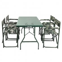 折叠吹塑桌 士兵便携式作业桌椅 ***军用指挥桌 塑料折叠桌椅
