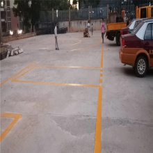 广东驾校道路热熔标线厂家施工 广东驾校停车场划线 侧方位车位划线