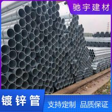 云南楚雄州钢材市场DN15/DN20镀锌管2×2/4×4镀锌方管一吨价格