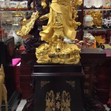 西安开业关公大摆件 饭店酒店关公像***工艺品 前台桌摆工艺品