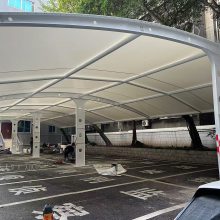 贵州膜结构厂家停车棚户外遮阳棚景区遮雨棚