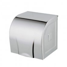 不锈钢厕纸盒手纸盒 浴室防水纸巾盒批发 加厚304不锈钢单卷空心小纸盒