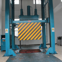 四柱垂直压缩垃圾中转站 地埋升降式垃圾中转压缩机设备