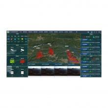 BS架构GIS地图定位指挥调度软件 地理监测信息系统 3D显示调度地图
