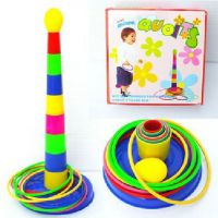 婴幼儿互动游戏玩具 快乐套圈圈 层层叠彩虹叠叠圈叠叠杯 早教