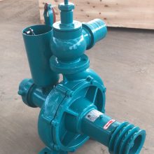 柴油蜗壳式流量泵 拖车款鹅头泵 手推污水排水泵