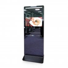 镜面屏一体机 商场试衣镜广告机 壁挂立式镜面式触控一体机 尺寸可定制