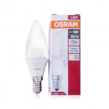 OSRAM欧司朗B型LED尖泡3w/827透明B型装饰灯吊灯水晶灯壁灯烛形灯