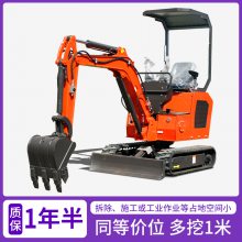 江苏果园深翻用08小挖机 操作简单小型挖掘机 运行平稳的08迷你沟机