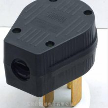 美规50A四孔插座125-250V工业防脱插头NEMA14-50P美规插头