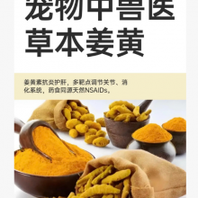 宠物姜黄粉猫狗保护关节拌粮膳食营养补充剂无添加纯姜黄粉