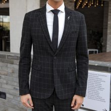 韩版西装批发新款中高端品牌男装货源直销