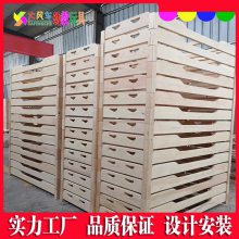 南宁定做幼儿园家具 儿童多层木质床配套设备