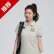 高端薄款速干半拉链polo衫办公通勤t恤 团建活动企业工衣文化衫