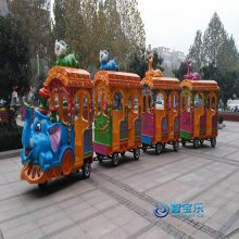 新型儿童无轨小火车 大型电动仿真烟雾系列小火车智宝乐定制