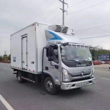 国六福田奥铃冷链车 4米2蓝牌宽体冷藏车 容积大不超重