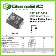 GeneSiCGB01SLT12-214 ̼ 1A, 1.2KV, DO-214AA