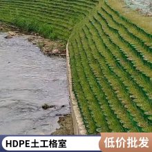 土工格室 路基稳固孔 河道护坡植草用蜂巢打孔格室