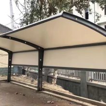 膜结构施工安装工艺介绍停车棚