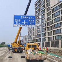 沧州单悬臂式热镀锌道路交通标志杆生产厂家