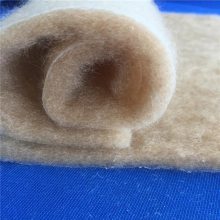 奥绒50%驼毛絮片 80%驼绒 驼绒絮片定制驼毛絮片