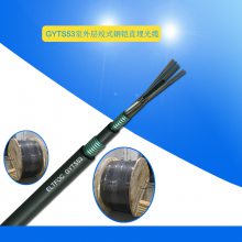 ELT直埋式钢带双铠层绞式光缆GYTS53