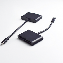 type c三合一读卡器usb otg读卡器 支持安卓手机SD TF 电脑读卡器