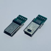 MINI USB 8PINʽͷ/¶7.05/ܳL=16.1mm/ͭ
