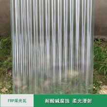 FRP采光瓦1.0mm玻璃钢瓦 透明瓦耐老化腐蚀色彩丰富