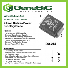 GeneSiCGB01SLT12-214 ̼ 1A, 1.2KV, DO-214AA