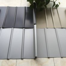 0.7mm厚铝合金屋面板 重庆铝镁锰板 25-430矮立双锁边金属屋面板