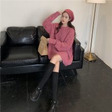 韩版女式毛衣 时尚女装羊毛衫 休闲简约针织衫