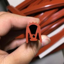 蒸饭车密封条烤箱蒸饭柜M字耐高温硅胶条烘箱蒸饭机车硅胶密封条