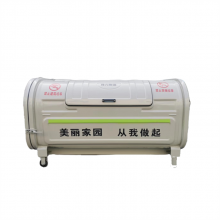 3方户外大型钩臂垃圾箱铁制垃圾斗大容量勾臂车挂转运箱