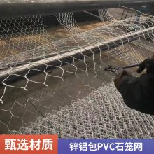 边坡石笼网墙 河道护坡治理格宾网 防洪防汛五拧金属网