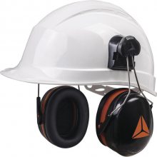 代尔塔 103014 隔音降噪工地工厂防噪音配帽款防护耳罩