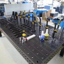 三维柔性焊接平板多孔定位铆焊平台工装夹具机器人工作台