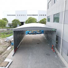 折叠雨棚厂房仓库悬空帐篷生产厂家