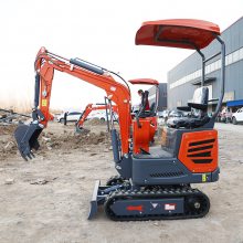 小型挖掘机微型10小挖机农用钩机家用果园勾机15微挖工程挖土1吨2