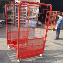 笼车厂家告诉您电商物流周转台车 拣货车应用介绍