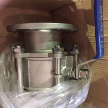 GU手动固定法兰式高真空球阀安装维护