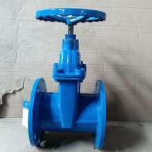 地埋式软密封闸阀 直埋式 暗杆电动 球铁材质