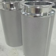 龙元过滤 不锈钢烧结网滤芯 高精度耐腐蚀工业气液过滤芯