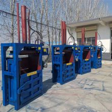 保温海绵层立式打包机 液压塑料瓶半自动打捆机